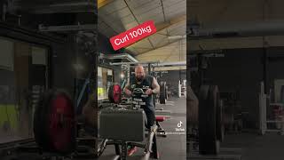 Curl biceps 100kg [upl. by Richma]