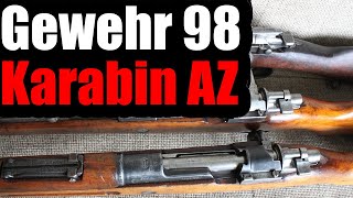 Материальная часть винтовки Gewehr 98 и карабина Karabin AZ [upl. by Erika]