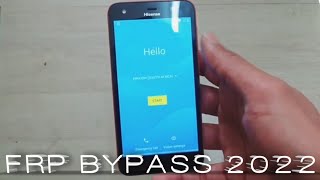 Hisense U963 Google Account Bypass  Frp Bypass Hisense U963 Without PC 2022 AGF [upl. by Rramo]