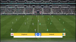 England vs Ireland  Uefa Nations League  Live Football Match  4K [upl. by Enyak]