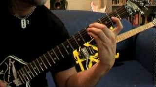 How to play Van Halen Hear About it Later on guitar part 2 [upl. by Sucramej]