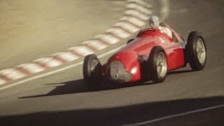 Fangio drives 159 Alfetta at 74 years 1985 Laguna Seca episode 201714 [upl. by Teodor]