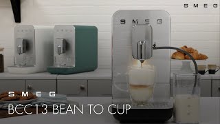 Introducing the FullyAutomatic Bean to Cup Machine  Smeg BCC13 [upl. by Neibaf207]