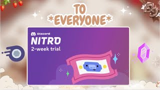 2 WEEKS FREE NITRO TO EVERYONE  SHARE NITRO [upl. by Towne424]