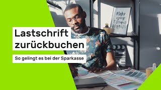 Lastschrift bei der Sparkasse zurückbuchen  so funktionierts [upl. by Selmner]