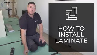 How to Lay Laminate Flooring  Installation Guide StepbyStep [upl. by Knight]