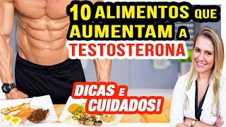 10 Alimentos Que Aumentam a Testosterona Naturalmente DICAS [upl. by Pine183]