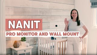 Nanit Pro Baby Monitor amp Wall Mount  Baby Monitor Review  How to Install [upl. by Morrell]