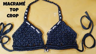 MACRAME TOP CROP [upl. by Saeger]