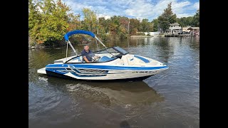 Regal Fiberglass Boats 190 ESx Volvo V6 Sterndrive MarineMax Lake Hopatcong NJ New Jersey [upl. by Fihsak]