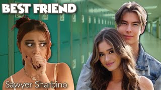 Sawyer Sharbino  Best Friend Official Music Video ft Sophie Fergi surprise reaction [upl. by Mcroberts754]