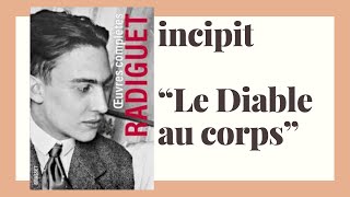 1923 SCANDALEUX début littéraire de Raymond Radiguet 19 ans [upl. by Notnert674]