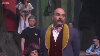 David Suchet as Poirot in Peter Pan Goes Wrong [upl. by Jaime]