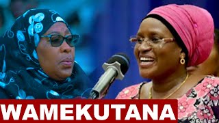 HATIMAYE RAIS SAMIA NA MAMA JANETH UWANJA WA MAGUFULI USO KWA USO [upl. by Lleynad]