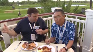 Hoakalei Country Clubs executive chef previews delicious eats at Lotte Championship [upl. by Joses895]