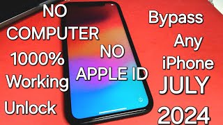 Bypass iCloud Activation Lock without Apple IDComputerPC1000 Working and Success July 2024✅✔️ [upl. by Trevorr]