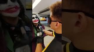 Robin é um mentiroso cosplay joker coringa batman robin [upl. by Nnep]