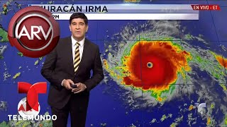 Irma se convirtió en un monstruoso huracán  Al Rojo Vivo  Telemundo [upl. by Nazario]