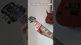 5 easy classic rock riffs for beginners [upl. by Lasonde397]