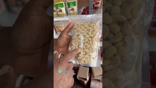 😍 Panrutti cashews  240 grade  best quality nuts  Ts family 🥰 cashew food [upl. by Malory319]