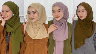 Everyday Shawl Tutorial । New Hijab Style 2024 । Simple And Easy Hijab Style । [upl. by Enrobso]