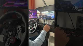 Forza horizon 5 logitech g29 automobile gaming simulator simracing pc racing logitechg29 [upl. by Aicre]