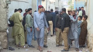 Police in Karachi detain 50 Afghans in migration crackdown [upl. by Annehs676]