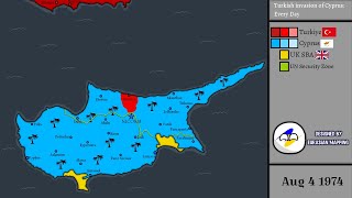 Turkish invasion of Cyprus Every Day 1974 [upl. by Rouvin]