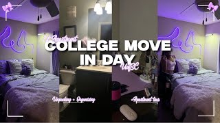 COLLEGE MOVE IN DAY  APARTMENT TOUR  sophomore year [upl. by Igiul]