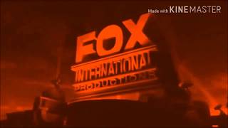 Fox International Productions logo Horror version 2018 with TCFHE 1999 Normal Fanfare PAL [upl. by Leirua]