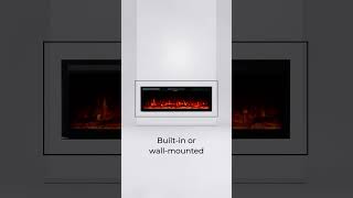 Majestic Pro Electric Fireplace  Discover Its Features [upl. by Alexandra]