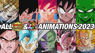 ALL DOKKAN FESTIVAL AND SUMMONABLE LR ANIMATIONS 2023 FULL COMPILATION  Dragon Ball Z Dokkan Battle [upl. by Serles]