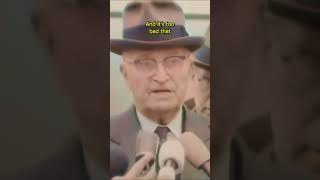 Truman on the JFK Assassination 1963 Colorized  daily history shorts [upl. by Chev137]