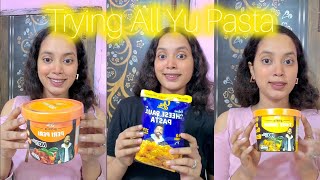 Trying All Yu Pasta review pasta [upl. by Fairweather]