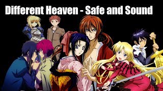 Animemix AMV ShellyD Different Heaven  Safe and Sound [upl. by Nydnarb654]