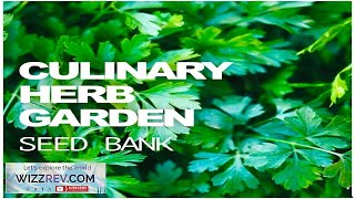 AllinOne Culinary Herb Garden Seed Bank – Seeds Review [upl. by Balsam]