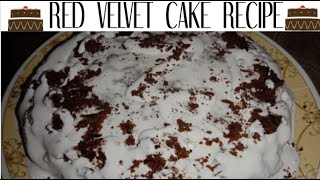 EGGLESS RED VELVET CAKE 🎂By Home style cooking [upl. by Honeyman]