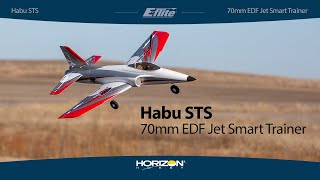 Eflite® Habu STS Smart Trainer wSAFE 70mm EDF Jet RTFPNP [upl. by Enelrahs]