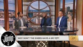 Why dont the 76ers have a GM yet  The Jump  ESPN [upl. by Ellwood]