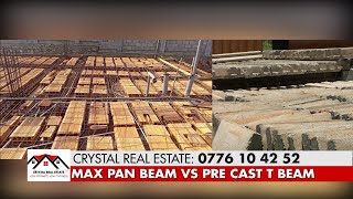 PRE CAST T BEAM GIVES YOU A GREAT DEAL COMPARED TO MAX PAN BEAM HERE IS HOW [upl. by Aynosal]