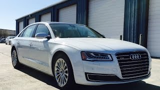 2016 Audi A8 L Full Review Start Up Exhaust [upl. by Hannazus598]