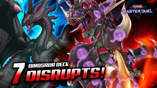 DINOSAUR Deck TRIPLE MISCELLANOSAURUS OP❗  Ranked Duels 👑  YuGiOh MASTER DUEL [upl. by Oiretule590]