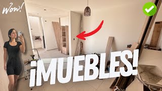 Haciendo Una Habitacion DESDE 0 🏠 SIN CLÓSET 😱 CAMBIO EL DISEÑO ✅ Ale García [upl. by Ahtelrac]