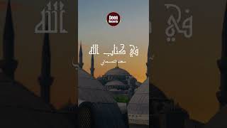 Saad Temsamani  Fi kitabi Allah  في كتاب الله  سعد التمسماني shorts music deen story arabic [upl. by Carol-Jean]