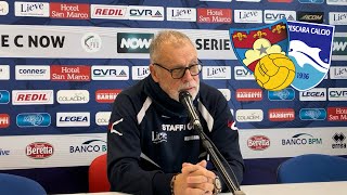 25🎙CONFERENZA MISTER BRAGLIA IN VISTA DI GUBBIOPESCARA 🔴🔵🐺 [upl. by Ayekahs894]