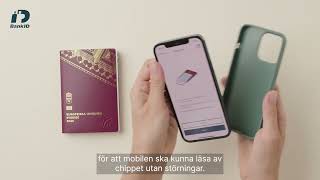 Så skaffar du Mobilt BankID digitalt med hjälp av ditt svenska pass eller nationella ID [upl. by Esidnac324]