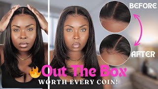 HELLA 🔥  5x6 Closure Wig From Amazon  VERY Beginner Friendly  Minimal Work Needed Arabella Hair [upl. by Hastings684]