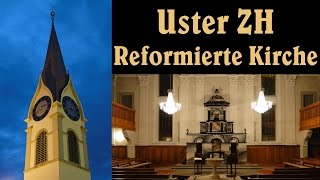 CH  USTER ZH Reformierte Kirche  Vollgeläut [upl. by Negrom]