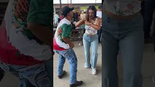 Ana y chuyito también bailan zapateado en TX youtubeshortsvideo baile 956valley dancemusic [upl. by Inalaehon]