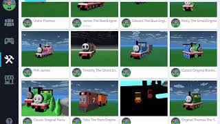 Thomas the tank engine Blocksworld new engine and new upgrades [upl. by Yssac]